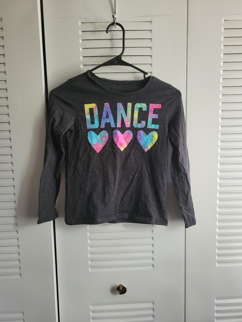 The Children's Place Gray Knit Long Sleeve Tee